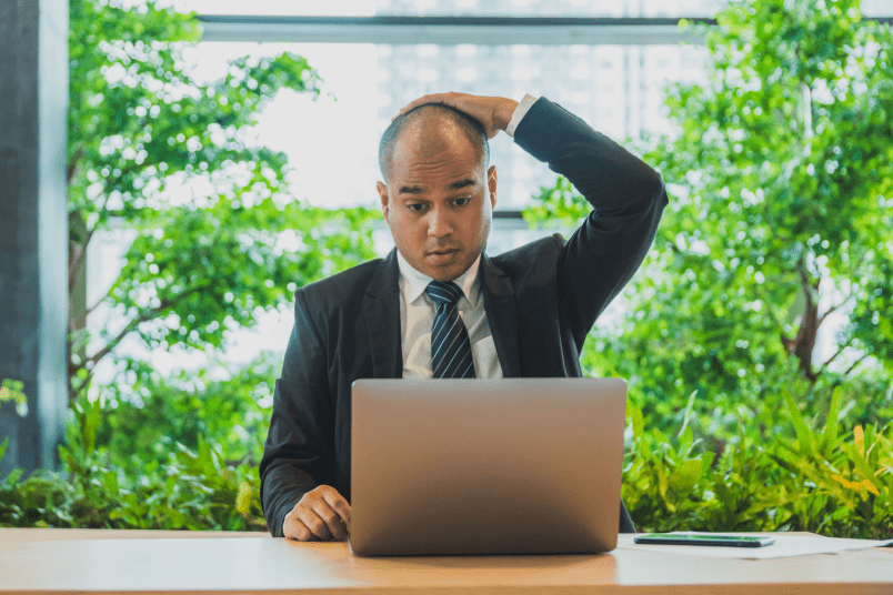 Asian Man confused with his Job - AndroNeo Hospitals