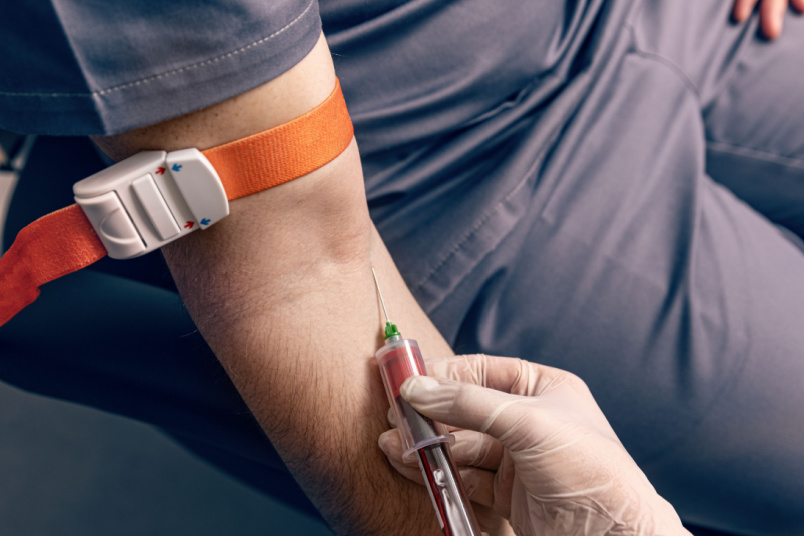 Nurse Collecting a Blood - AndroNeo Hospital