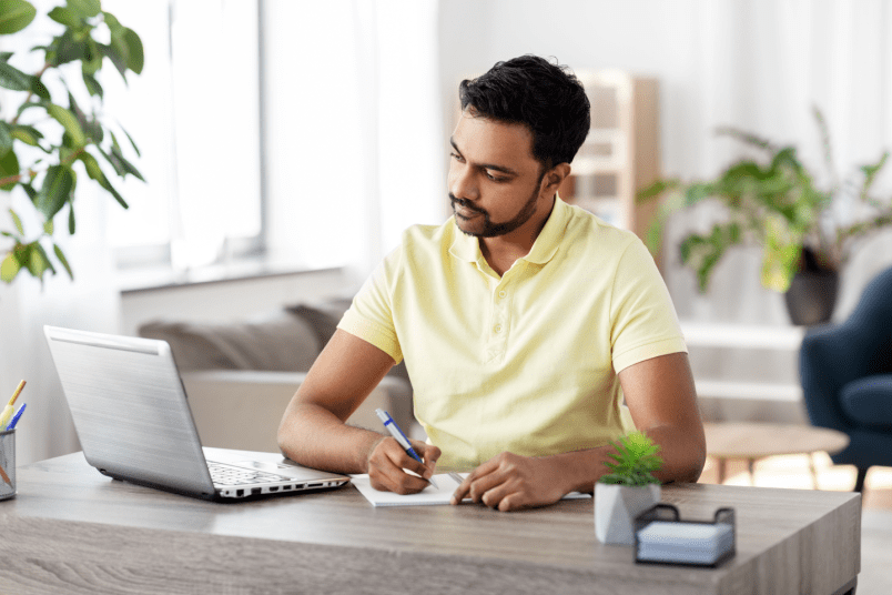  Man with Laptop & Notebook - AndroNeo Hospitals